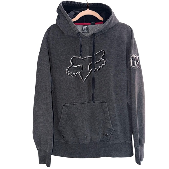 Fox Other - Y2K Fox‎ Men's Gray Hoodie XL